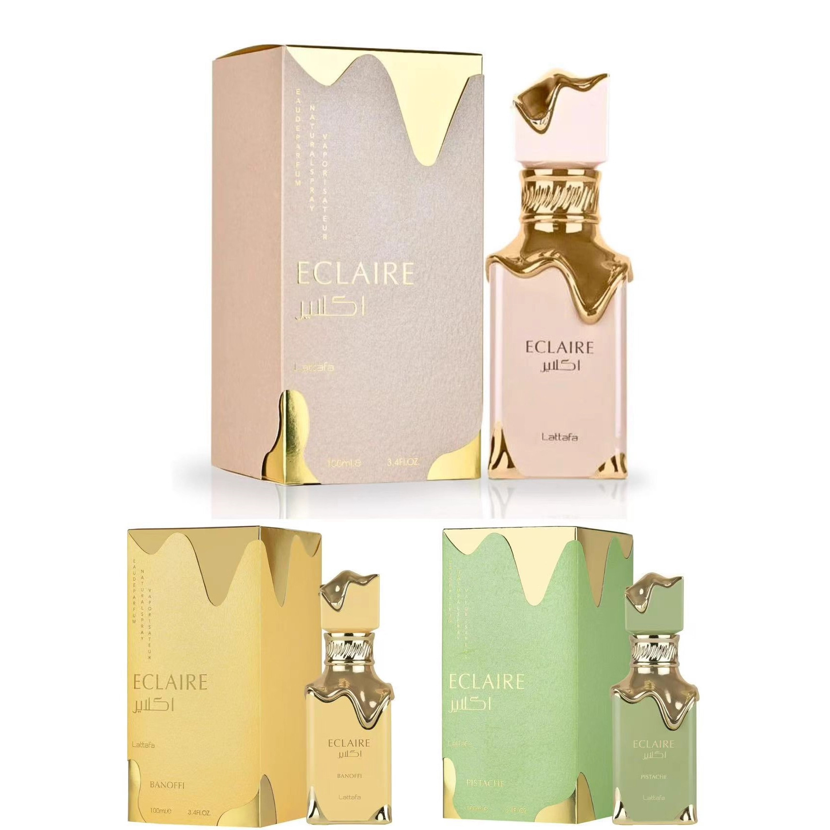 Foreign trade cross-border latafa perfume Eclaire cream muffin men and women Middle East Dubai Arabic perfume batch