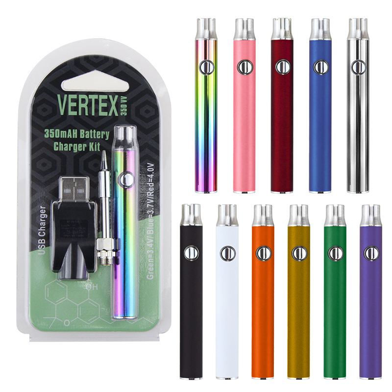 510 preheat VERTEX 650mAh 350mAh diameter 14mm 11.2mm three-speed voltage regulating battery rod electric soldering iron