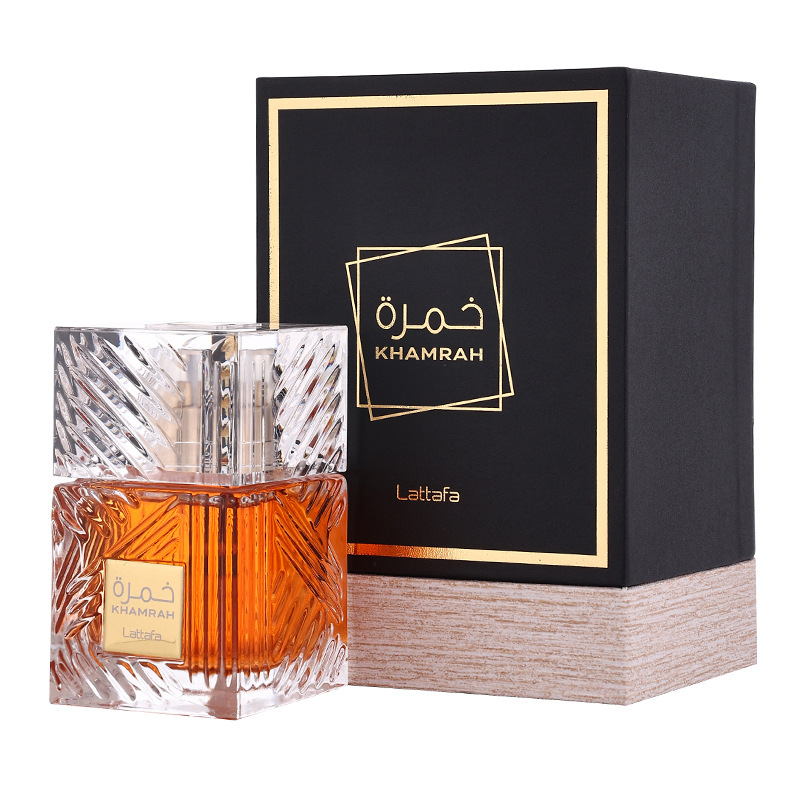 Cross-border explosive Lattafa Khamrah black Dubai foreign trade Arabic perfume factory direct sales